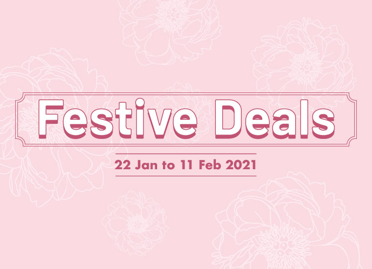 Celebrate Lunar New Year at White Sands with irresistible deals! 